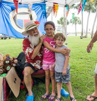 Christmas in July ‘presents’ kids with midsummer fun