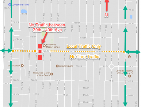 16th Street to close for drainage pipe repair in Vero Beach, officials say