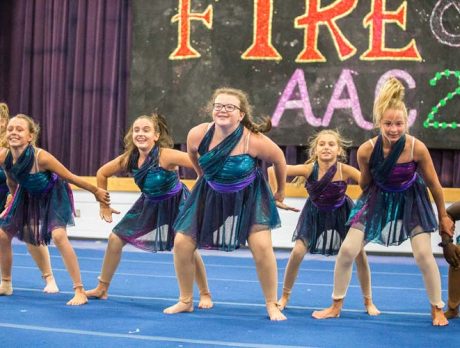 High drama and fantastic gymnastics at Aerial Antics