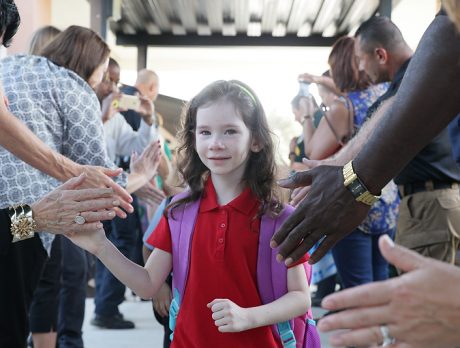“Tunnel of hope” motivates students at school