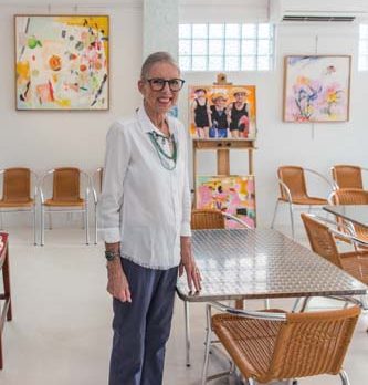 Feast your eyes on Gooch artwork at Freres Patisserie