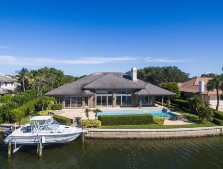 Custom-designed home on one of The Moorings’ best lots