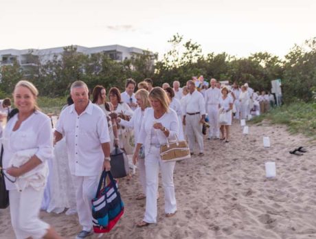 ‘White’ hot! Cinema de la Mer party sizzles beachside
