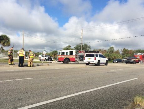 Truck spills pool chemicals on U.S.1
