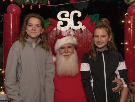 Let it glow! Sebastian revels in Light Up Night