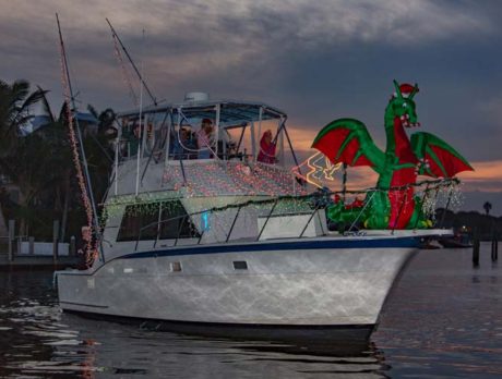 Christmas Lighted Boat Parade is Moorings marvel