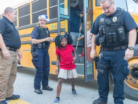 Toy joy story as needy youngsters ‘Shop with a Cop’