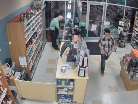 Armed robbery suspect steals liquor, threatens clerk on Christmas Eve