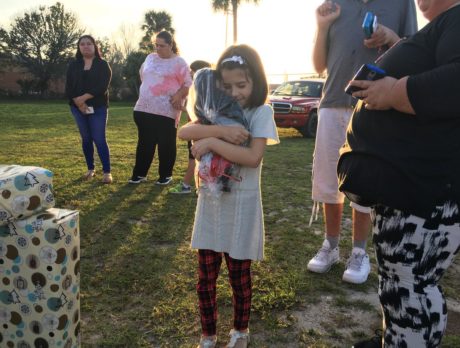 Video, Photos – Christmas Eve gifts for kids in need