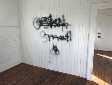 Photos – Historic Fellsmere home vandalized
