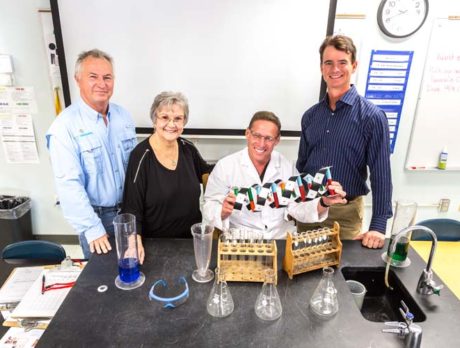 Volunteer judges rule at Indian River Science Fair!