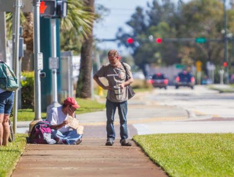 Number of panhandlers on mainland increasing