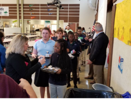 Recycling program launched at four schools