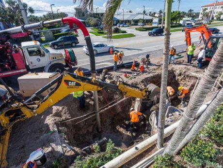 Broken line repaired that spewed sewage into Bethel Creek