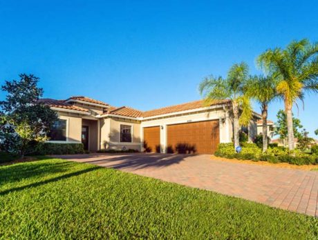 2015 home with loads of upgrades offered in Vero Lago