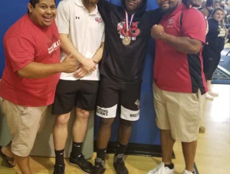 Vero wrestler Mosley shows promise on big stage