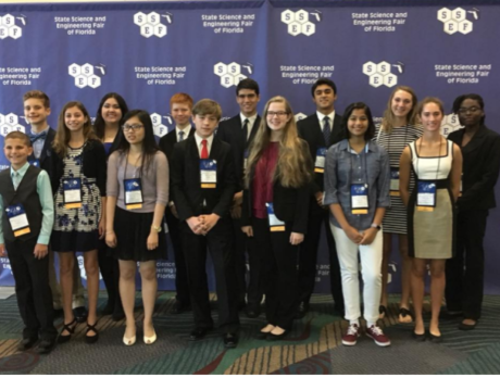 Local students win prizes at state science fair