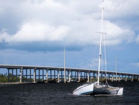Owner of half-sunk boat by 17th St. Bridge to be charged