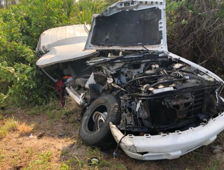 1 person ejected after crash near Fellsmere; lanes reopen at I-95 SB