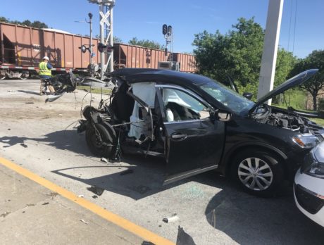 Train strikes car in Indian River County, man taken to trauma center