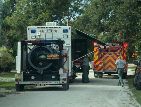 Report – Hallucinating man was holding explosive device, lighter
