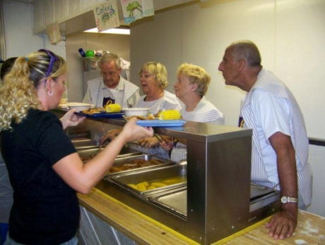 Sebastian Knights and Ladies feed Florida Lions Campers a Medieval Feast