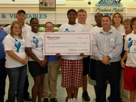 Boys & Girls Clubs receive Winn-Dixie grant