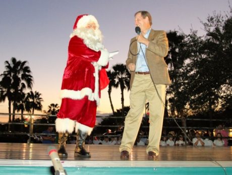 Vero Beach tree lighting and boat parade