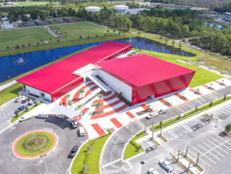‘Big Red,’ county rec center, debuts
