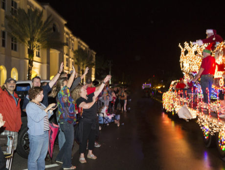 Rain clears up for St. Nick in the nick of time
