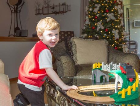 Miracle baby Kaiden Bracken’s third Christmas