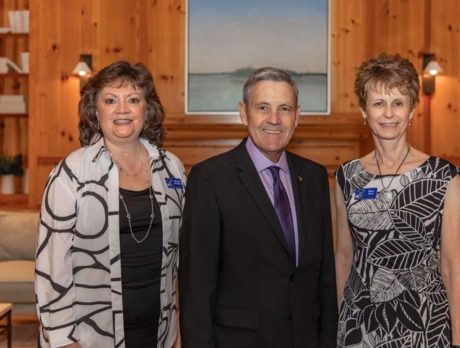 NASA space ace fascinates at Navy League lunch