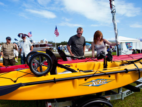 Fall Boat Show in Riverside Park