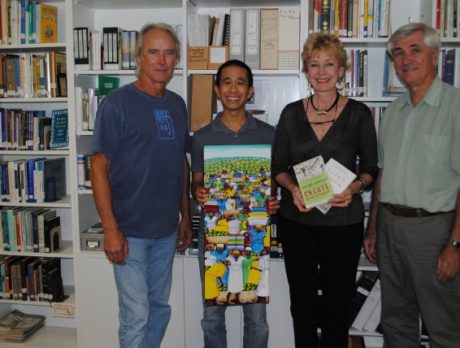 Charlotte Terry helps plan Haiti Partners fundraising events