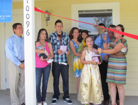 Orchid Island club sponsors Habitat home for Fellsmere family