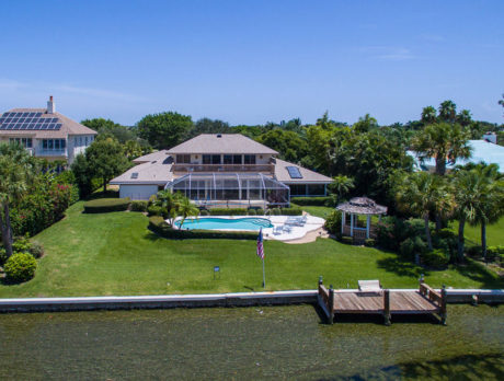 Spacious riverfront home offers stunning views