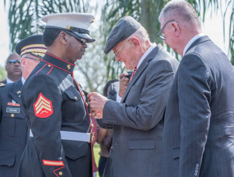 Better late than never: Silver Star recipient honored