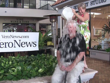 VeroNews.com publisher takes, issues ALS Ice Bucket Challenge