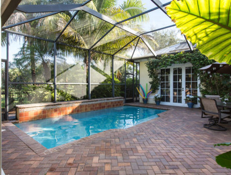 Privacy and elegant charm at Antilles Courtyard
