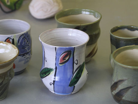 Pottery demonstration