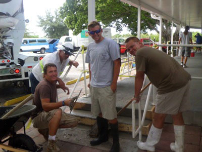 The Source receives wheelchair ramp from King’s Baptist Church