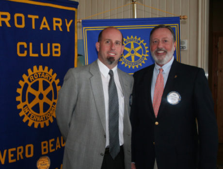 Rotary Club of Vero Beach makes Haiti relief donation to Salvation Army
