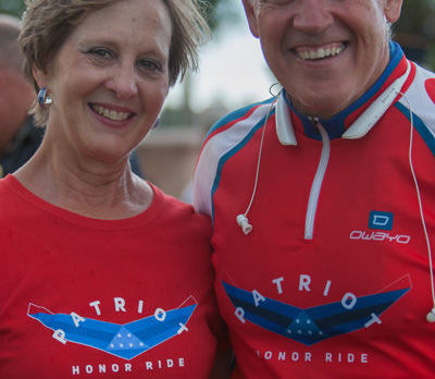 Go, West: Veteran honors heroes with bike trip