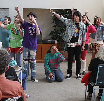 By the River residents get taste of ‘Fame’ when Charter High visits