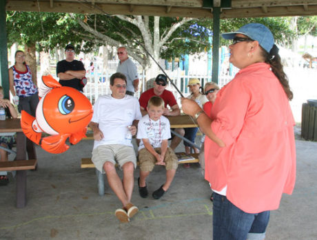Kids reel in the fun at Sebastian Fishin’ Chics clinic