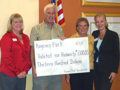 Cruse for a Cause donates to Habitat for Humanity