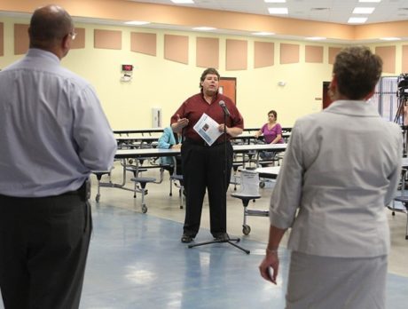 School district town hall meeting