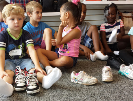 $20 buys ‘happy feet’ – and a lot more in education