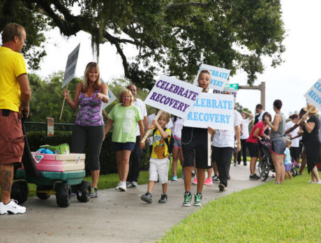 Crossing the bridge to celebrate recovery from addiction