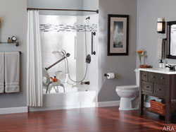 Five savvy bathroom updates for added safety and style